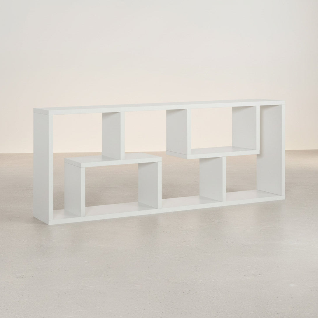 NYASA Bookshelf Display Shelf - White