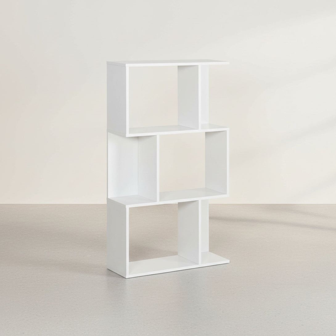 NAMAK 3 Tier Bookshelf - White