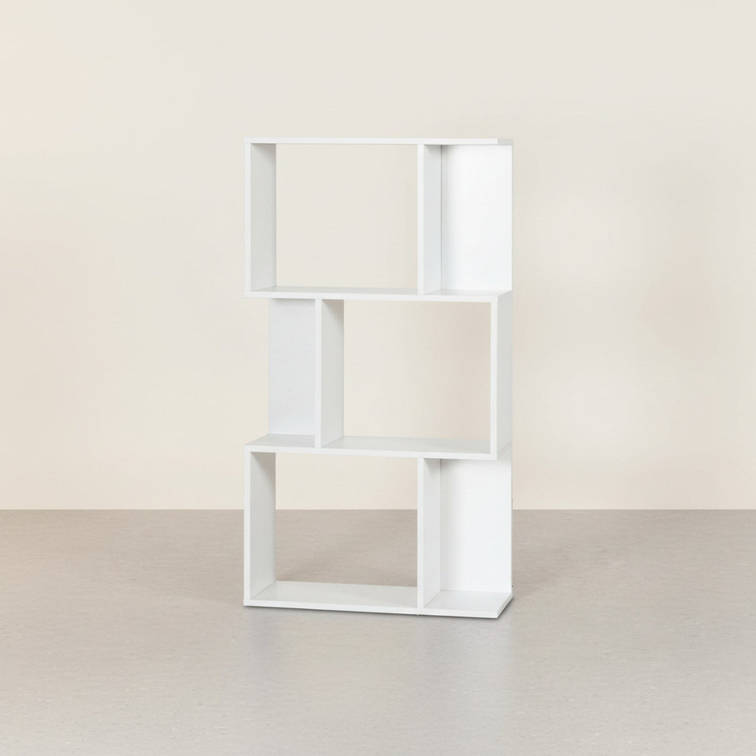NAMAK 3 Tier Bookshelf - White