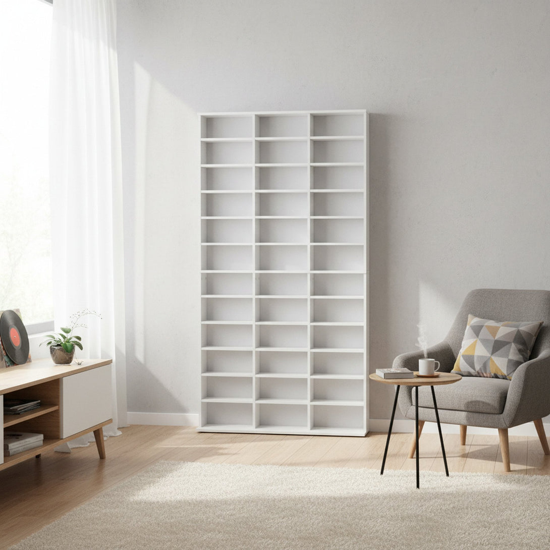 CHAMO CD Storage Shelf - White