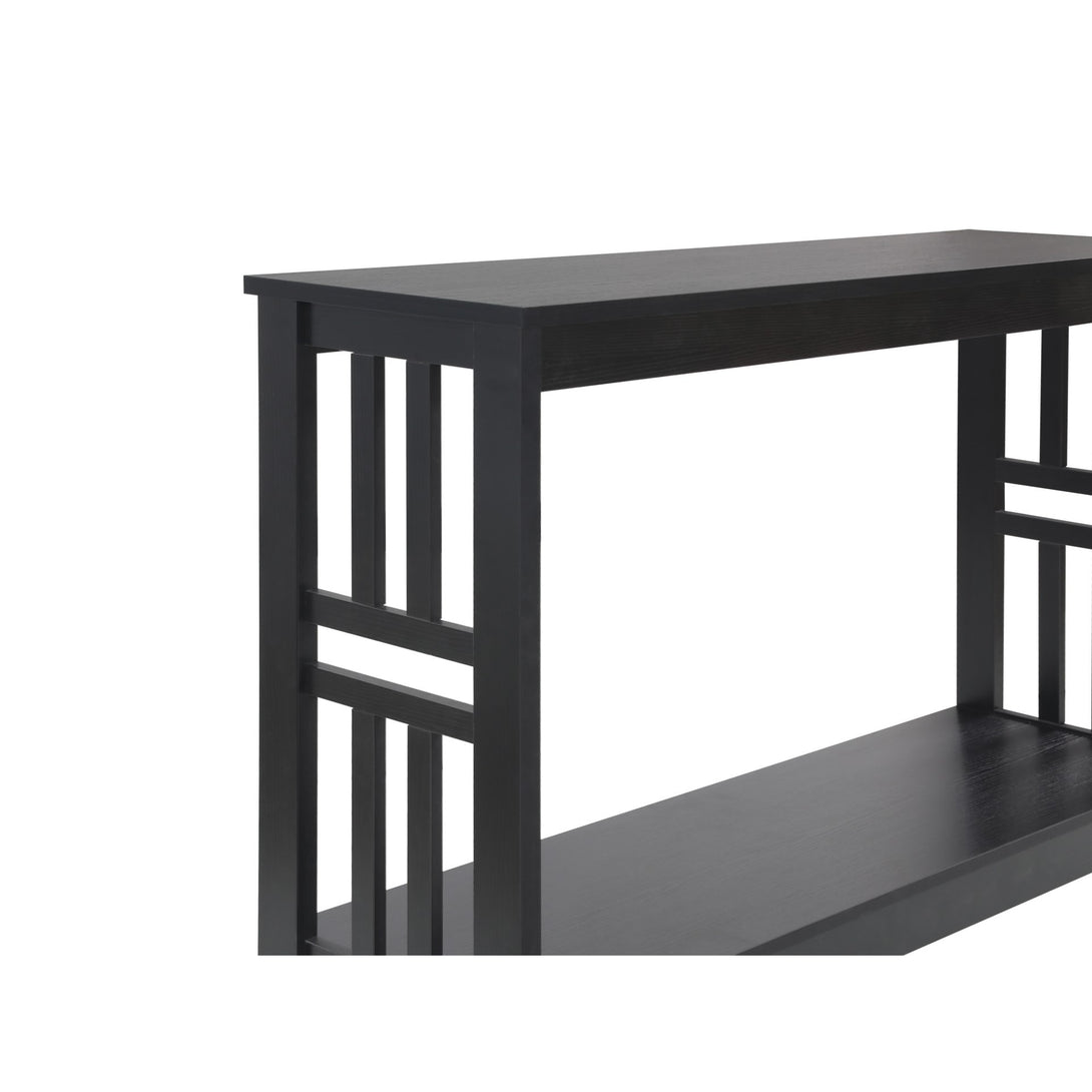 WULAR Wooden Console Table - Black