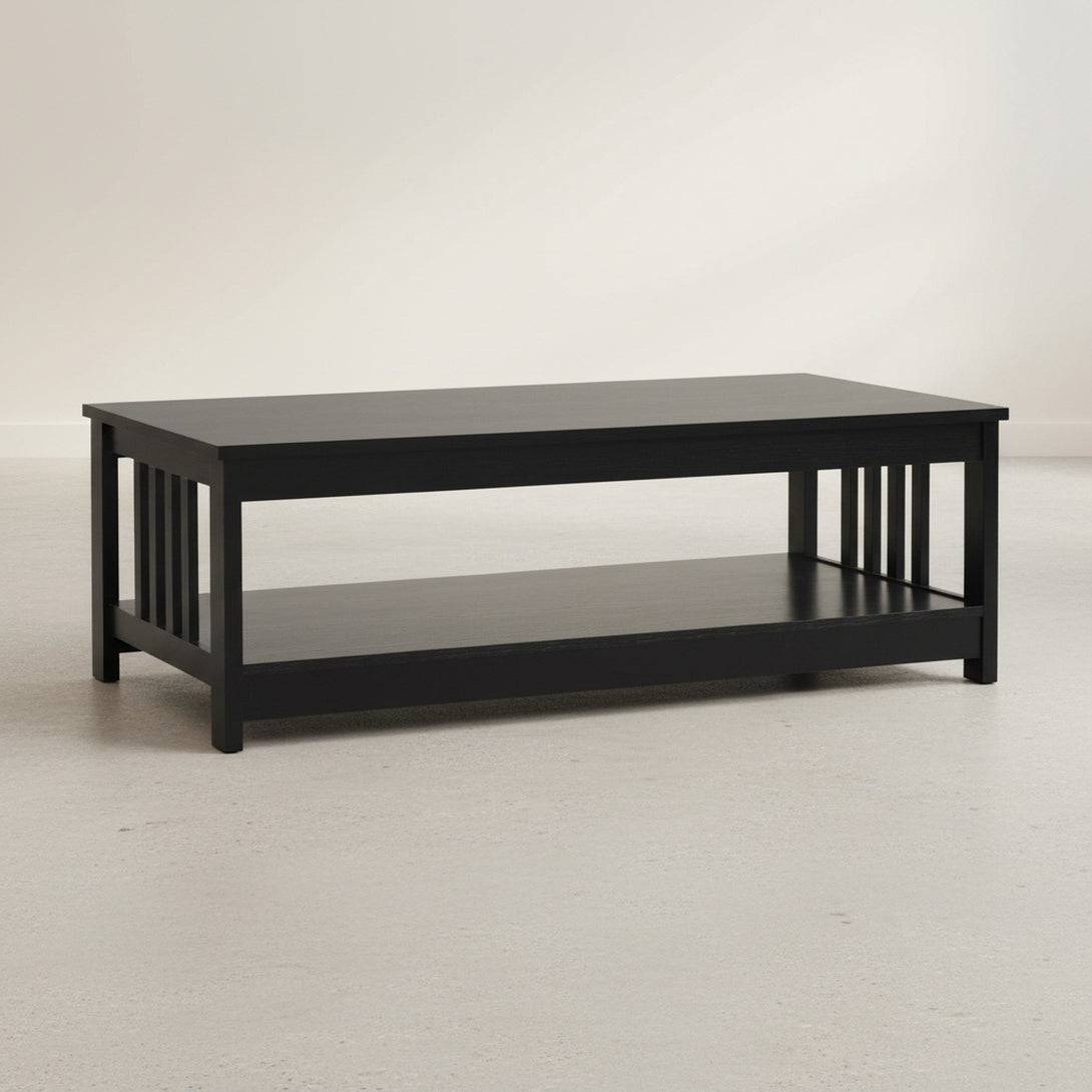 WULAR Rectangle Coffee Table - Black