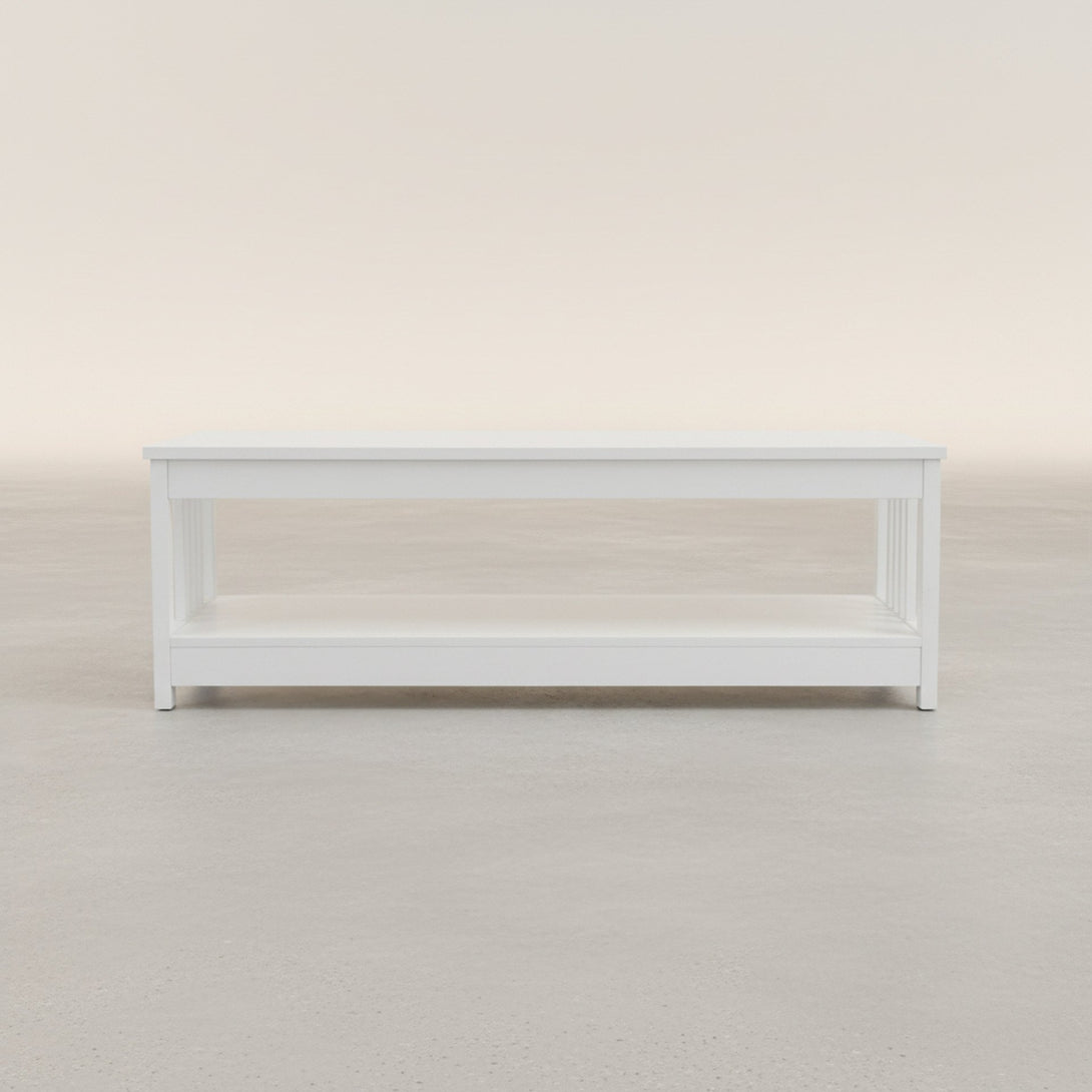 WULAR Rectangle Coffee Table - White