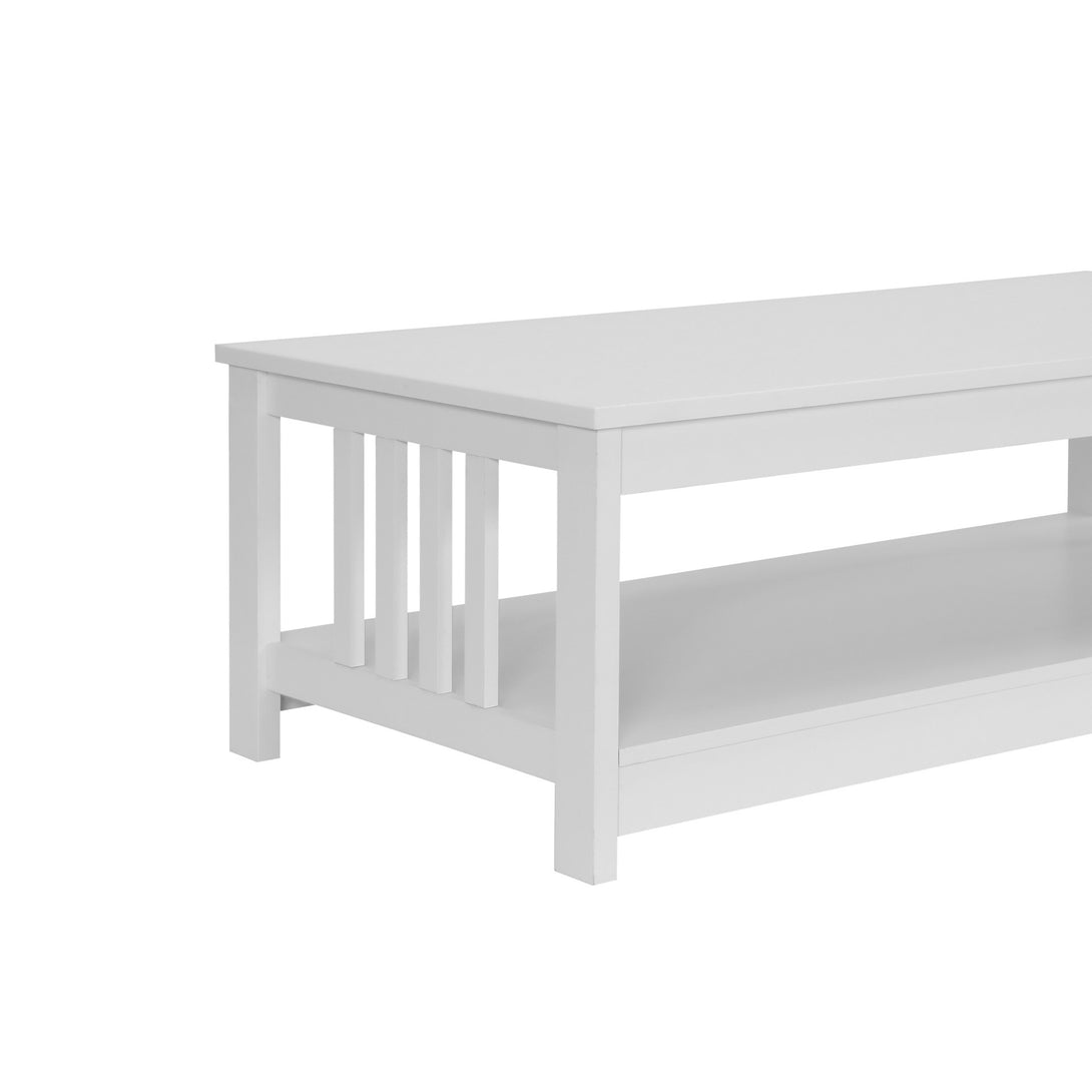 WULAR Rectangle Coffee Table - White