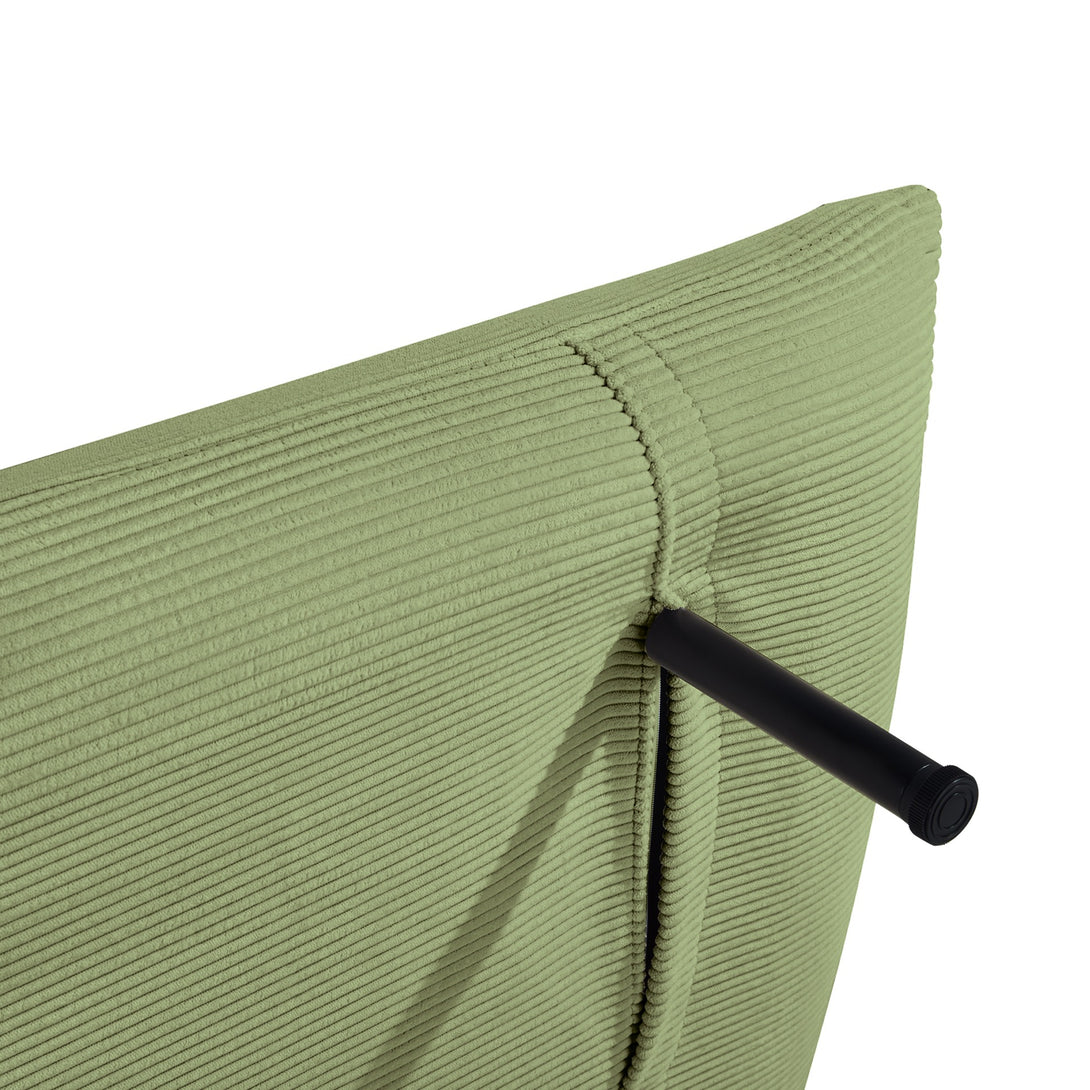 Hastings 1 Seater Fold-Out Sofa Bed - Olive