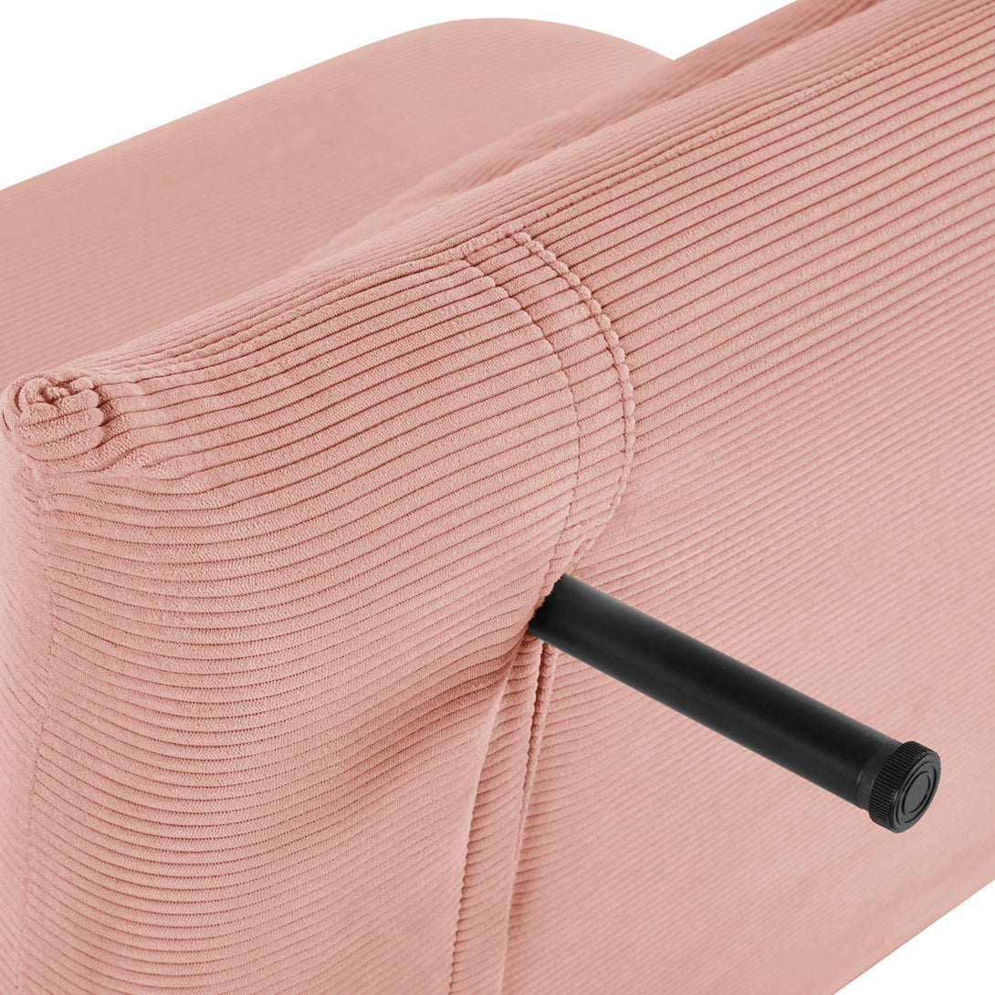 Hastings 1 Seater Fold-Out Sofa Bed - Pink