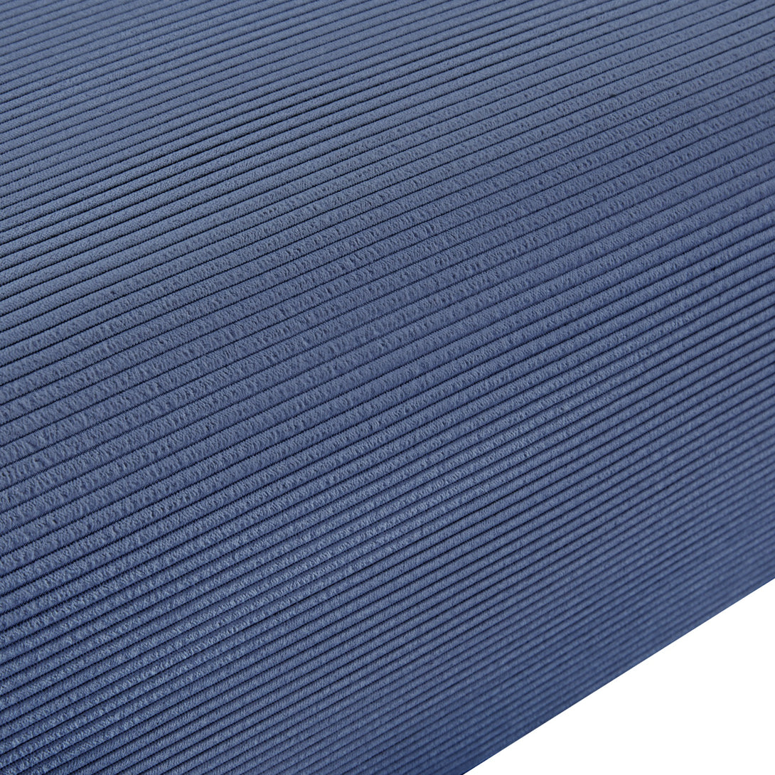 Hastings 1 Seater Fold-Out Sofa Bed - Navy Blue