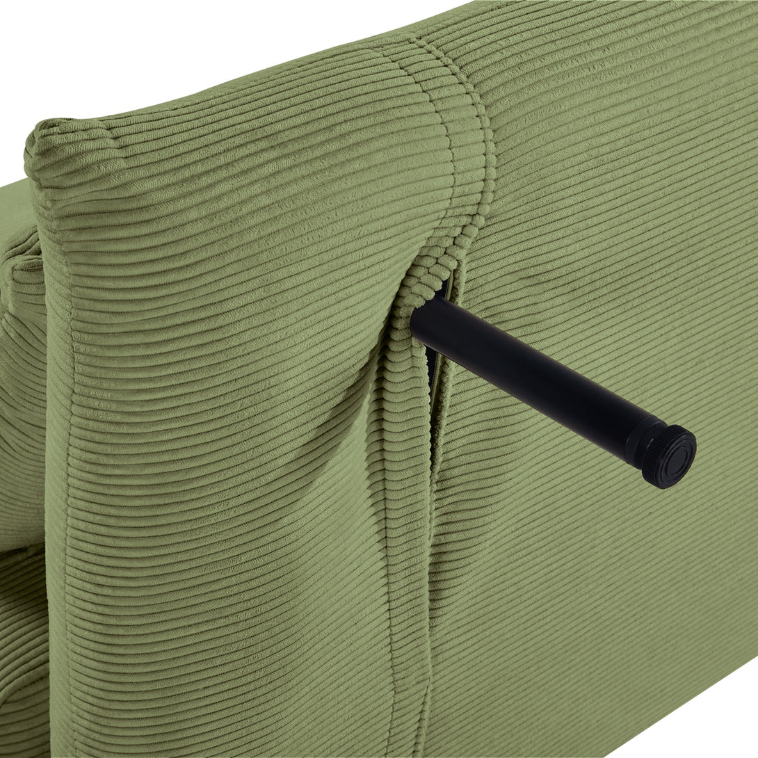 Hastings 2 Seater Fold-Out Sofa Bed - Olive