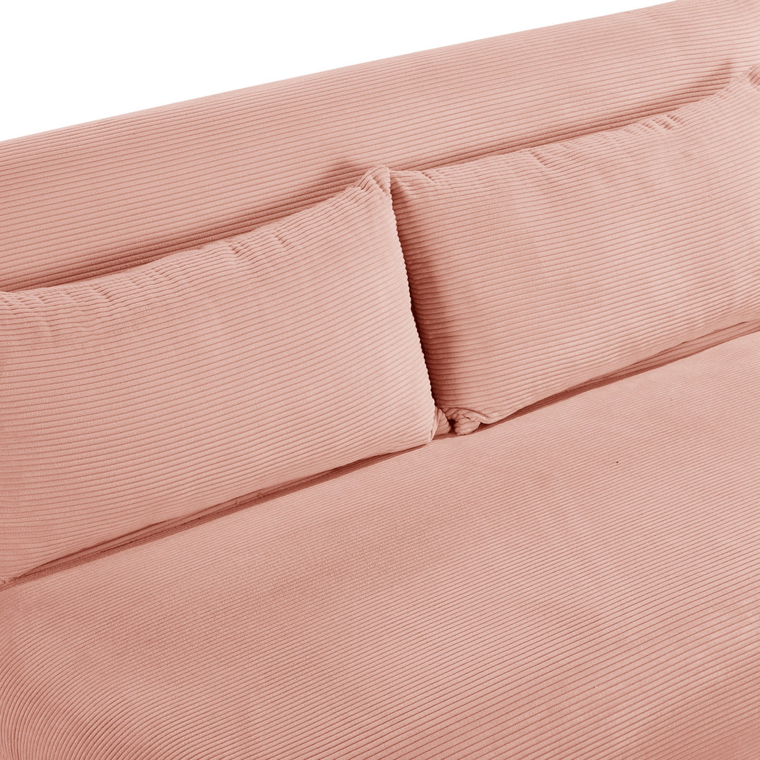 Hastings 2 Seater Fold-Out Sofa Bed - Pink
