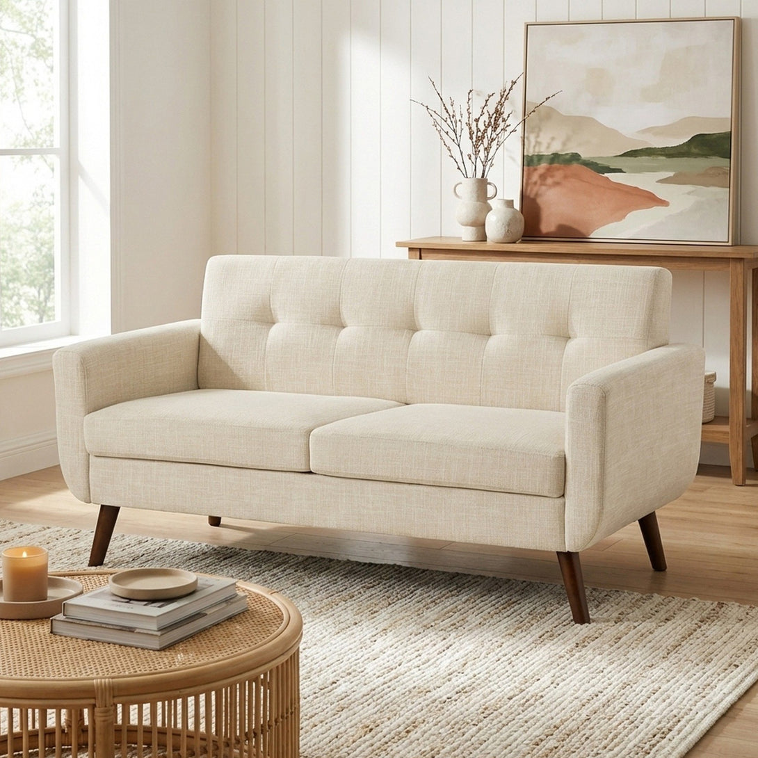 Vibe 2 Seater Sofa - Beige