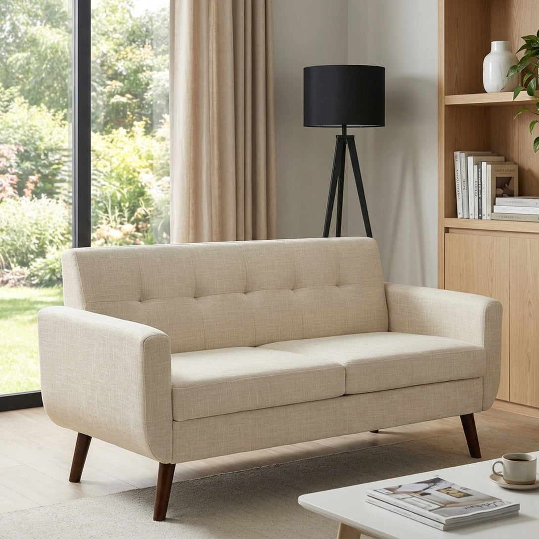 Vibe 2 Seater Sofa - Beige