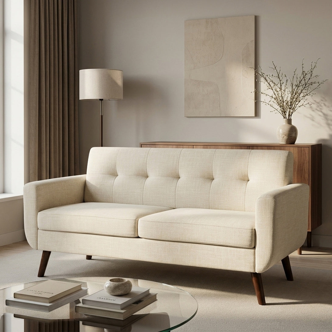 Vibe 2 Seater Sofa - Beige