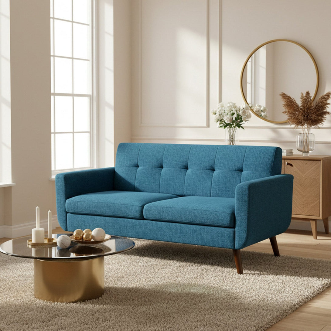 Vibe 2 Seater Sofa - Blue