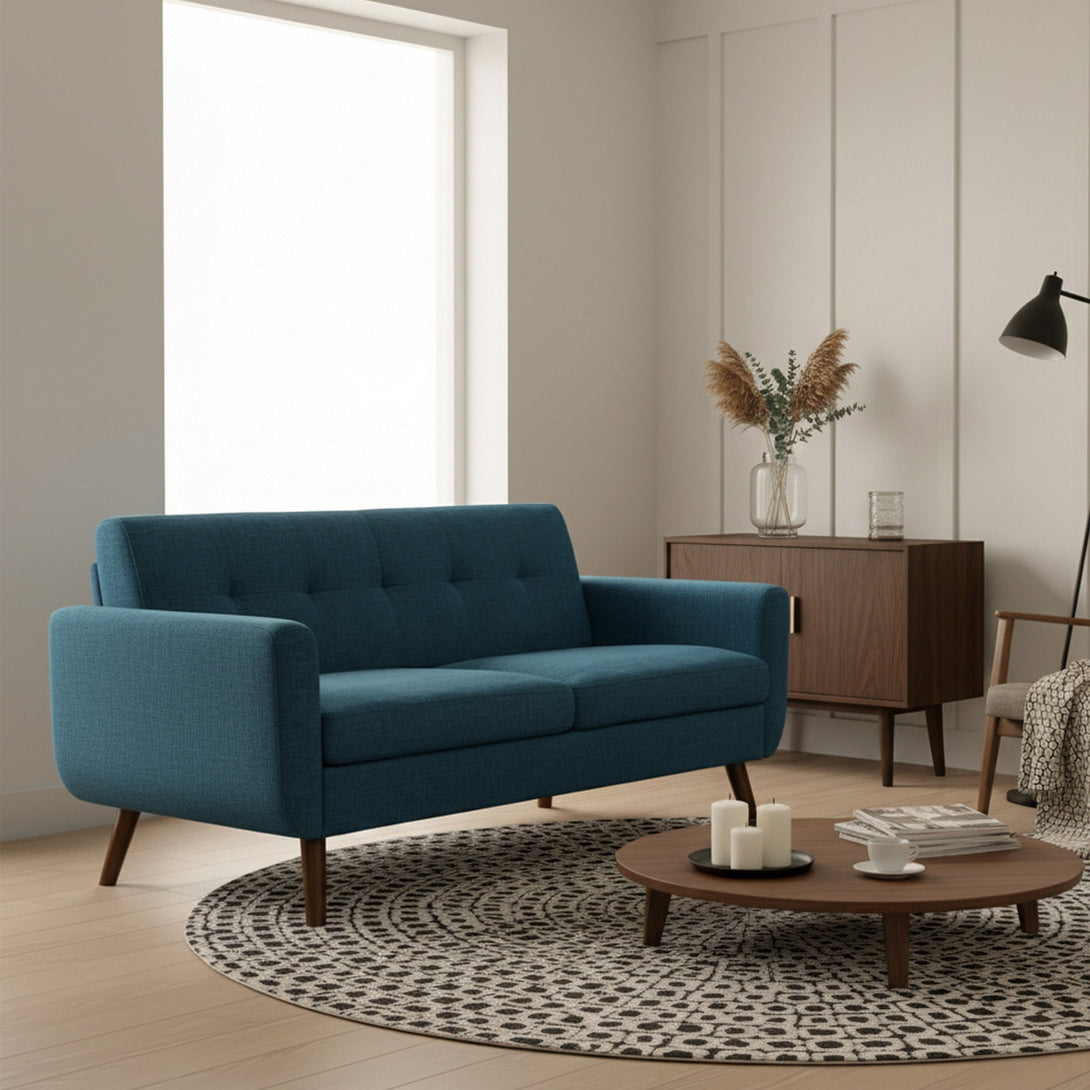 Vibe 2 Seater Sofa - Blue