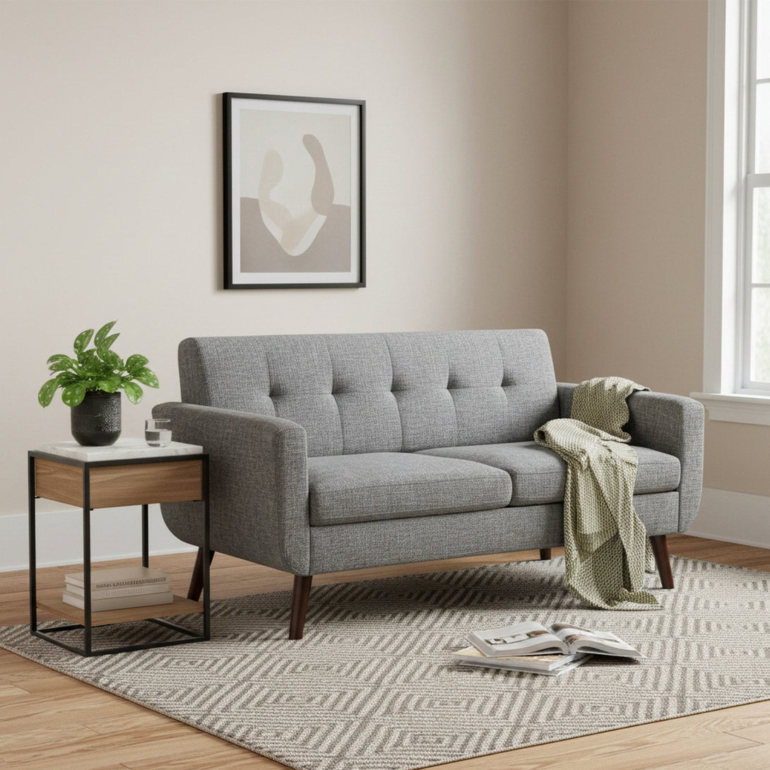 Vibe 2 Seater Sofa - Grey