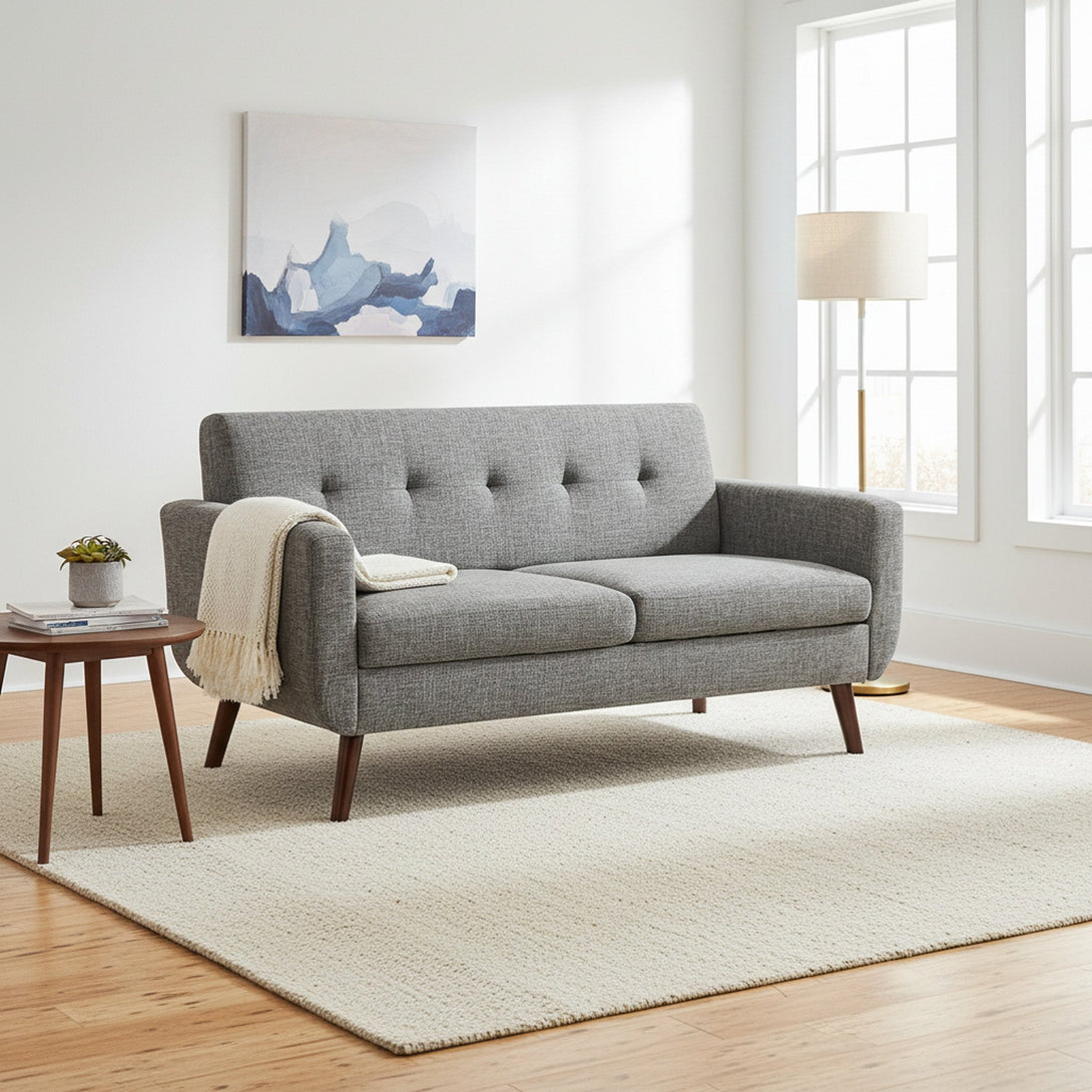 Vibe 2 Seater Sofa - Grey