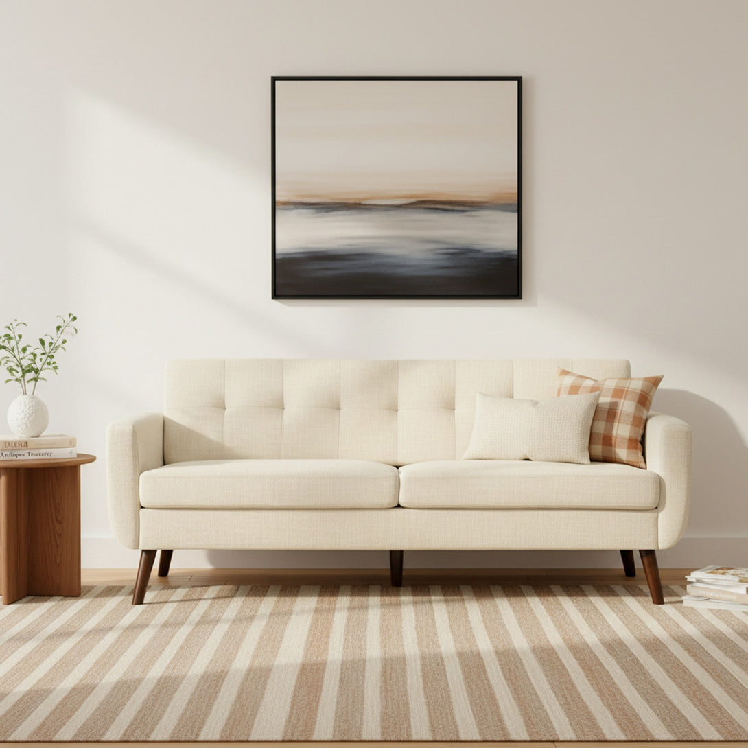 Vibe 3 Seater Sofa - Beige