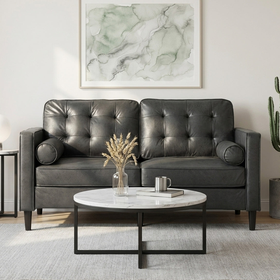 Apex 2 Seater Sofa - Dark Grey