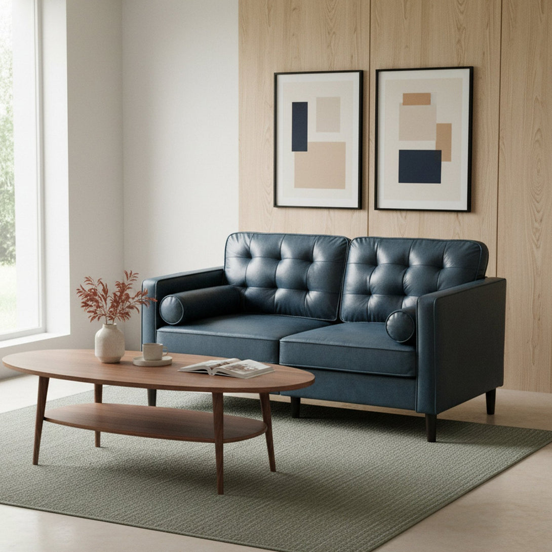 Apex 2 Seater Sofa - Blue