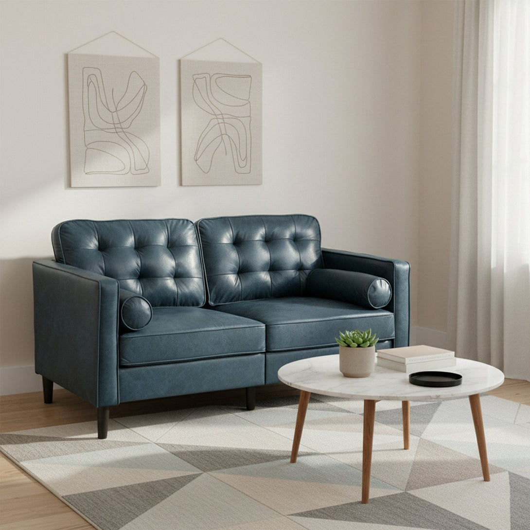 Apex 2 Seater Sofa - Blue
