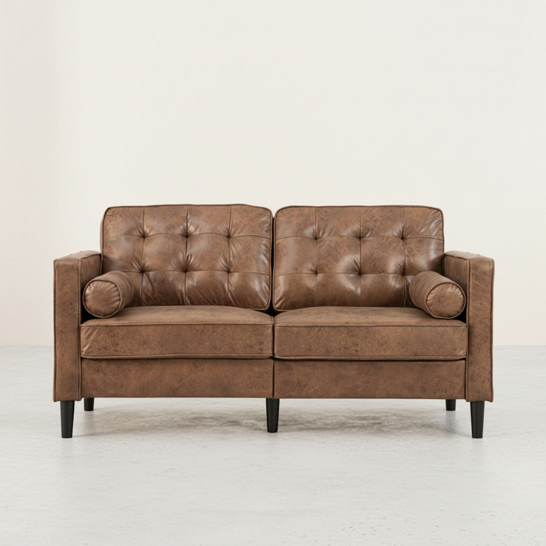 Apex 2 Seater Sofa - Brown