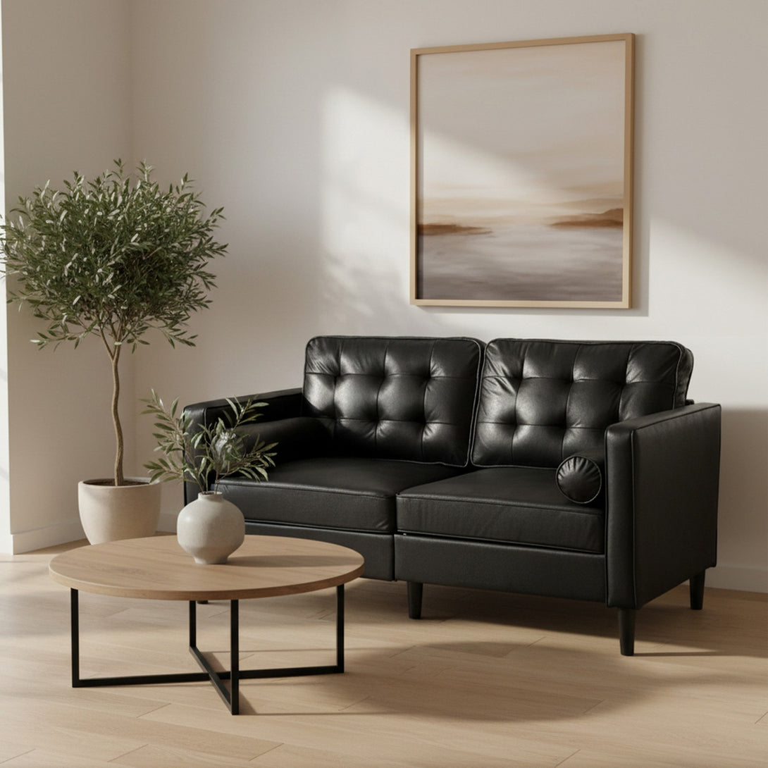 Apex 2 Seater Sofa - Black