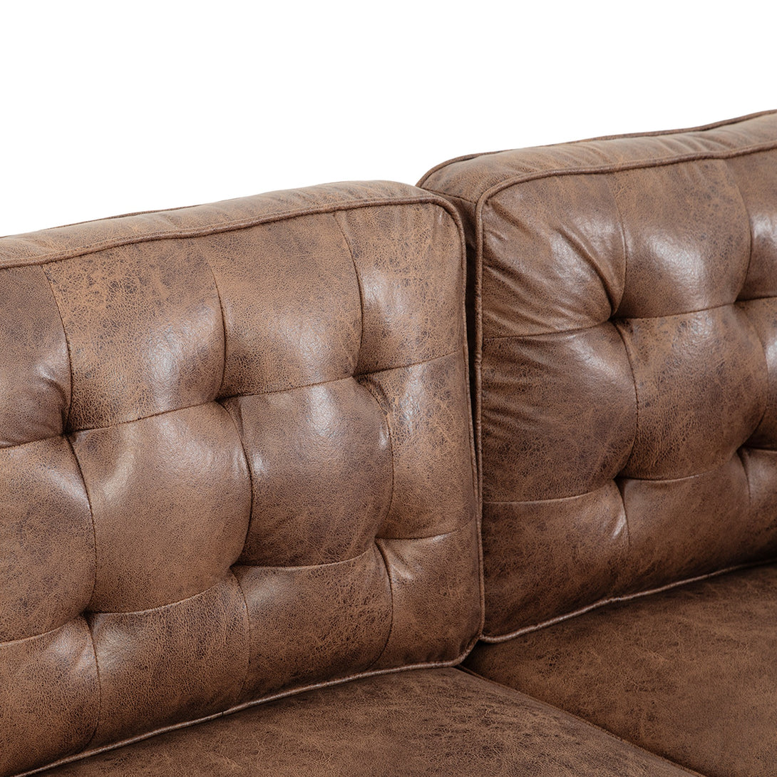 Apex 3 Seater Sofa - Brown
