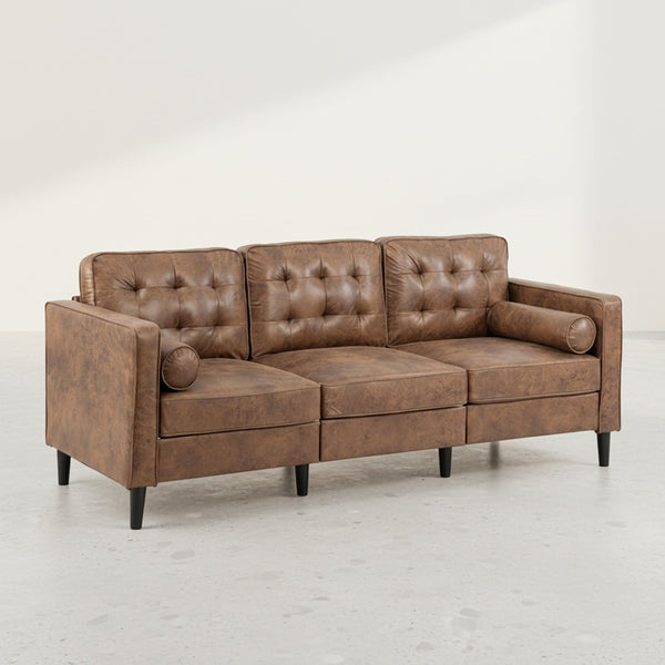 Apex 3 Seater Sofa - Brown