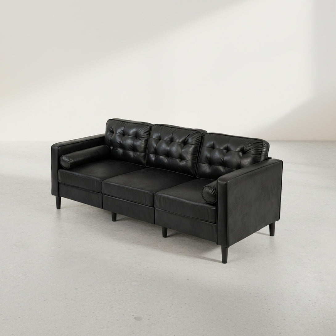Apex 3 Seater Sofa - Black