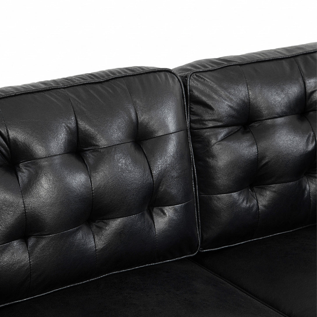 Apex 3 Seater Sofa - Black