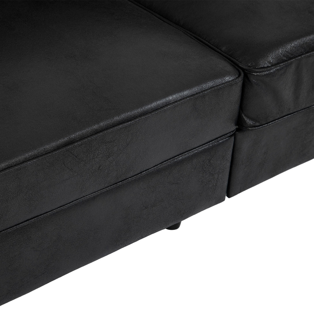Apex 3 Seater Sofa - Black