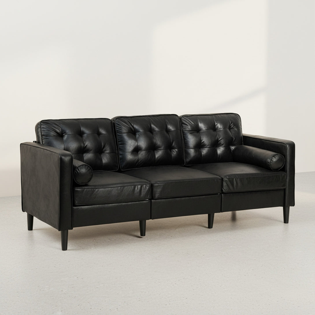 Apex 3 Seater Sofa - Black