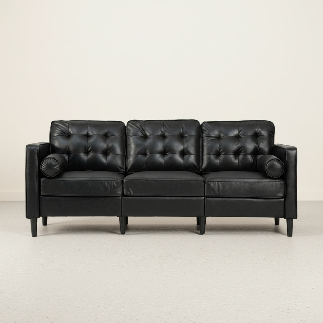 Apex 3 Seater Sofa - Black