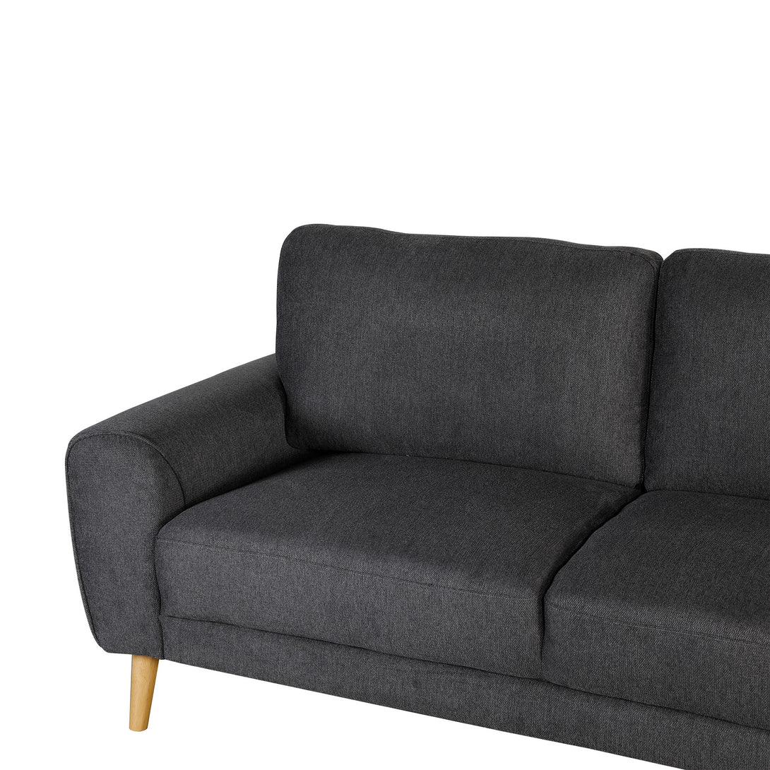 Suki Linen 2 Seater Sofa - Dark Grey