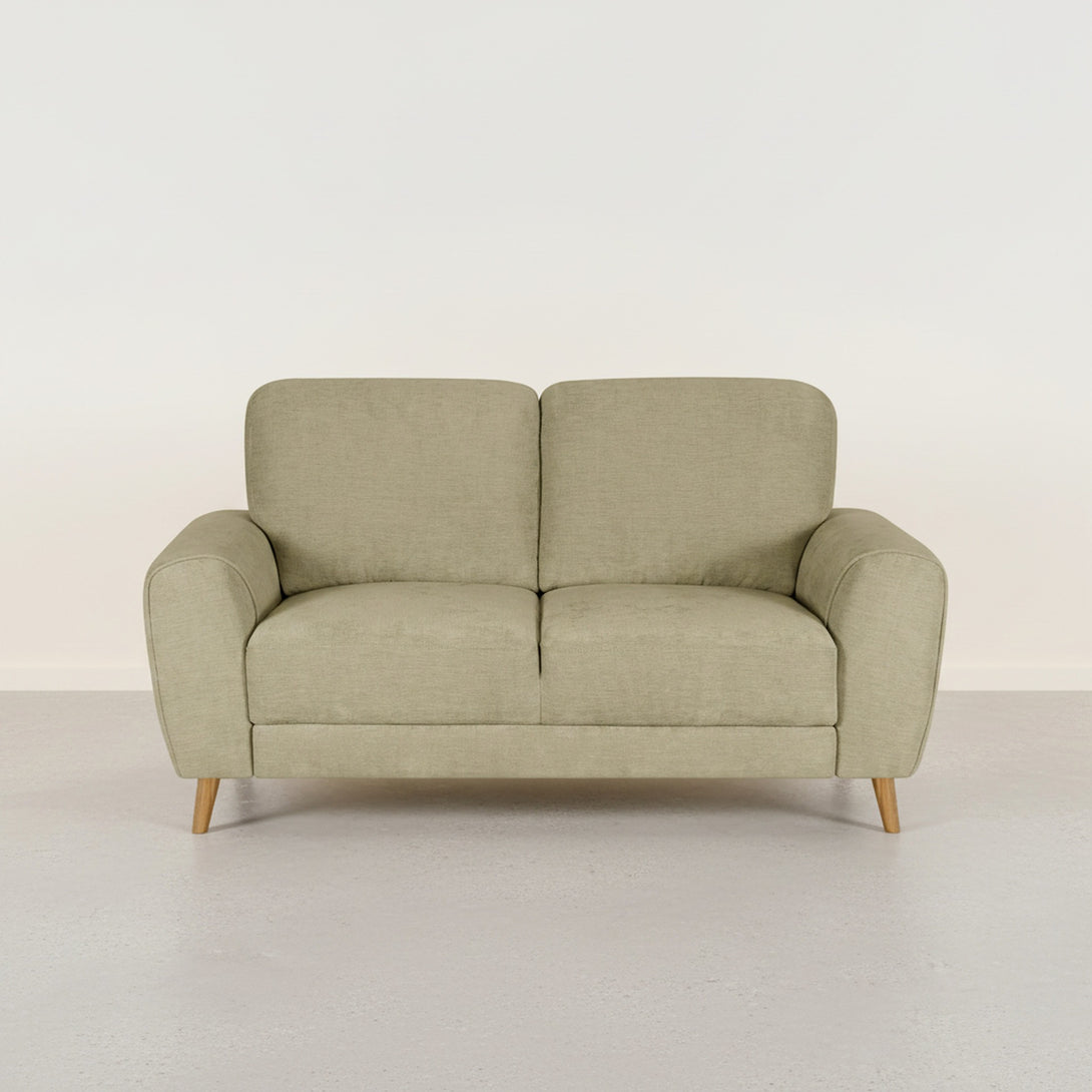 Suki Linen 2 Seater Sofa - Beige