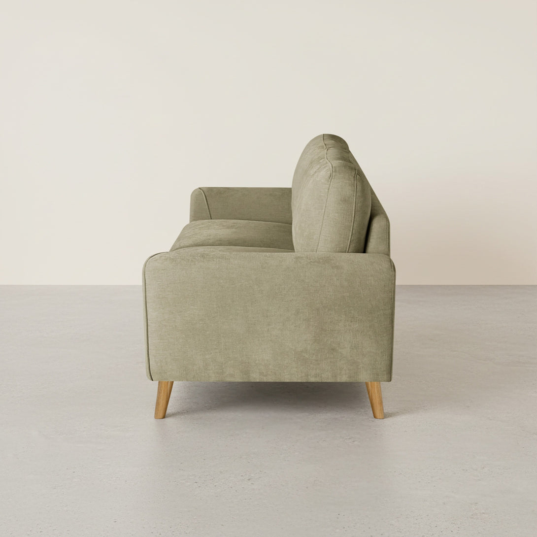 Suki Linen 3 Seater Sofa - Beige