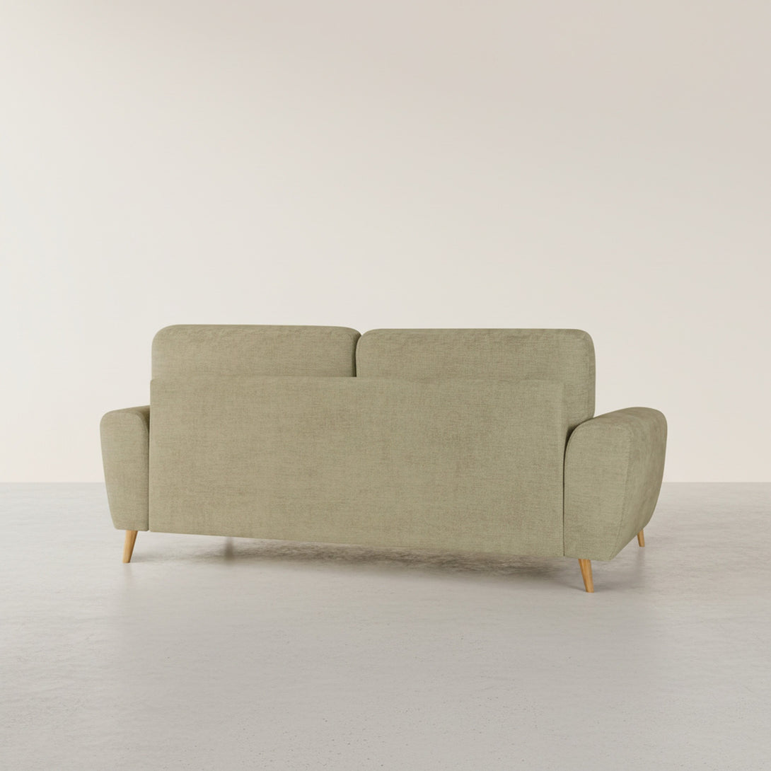 Suki Linen 3 Seater Sofa - Beige