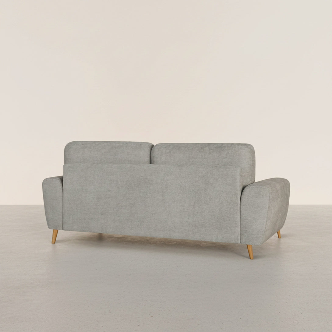 Suki Linen 3 Seater Sofa - Grey
