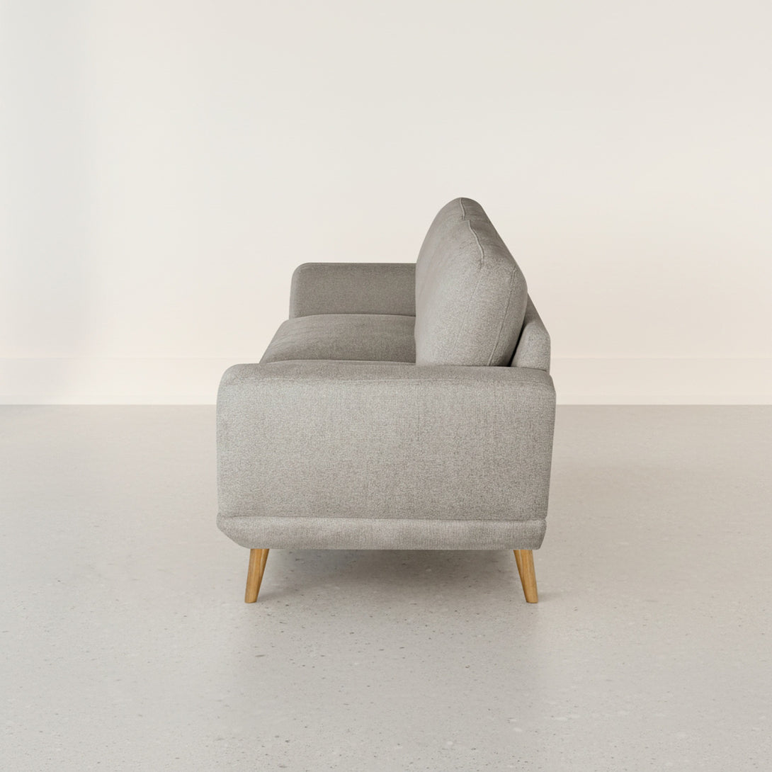 Tova Chenille 3 Seater Sofa - Beige