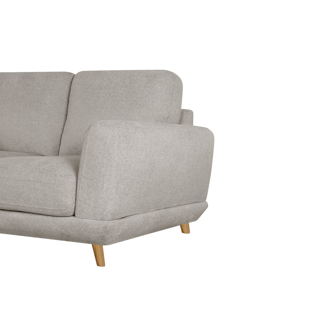 Tova Chenille 3 Seater Sofa - Beige