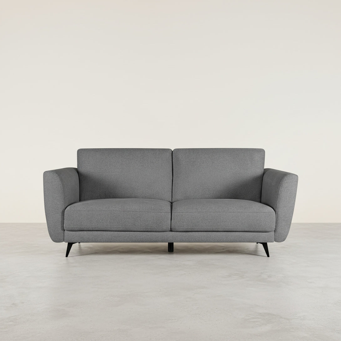 Rivel Chenille 3 Seater Sofa - Ash Grey