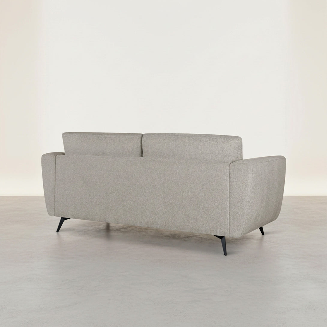 Rivel Chenille 3 Seater Sofa - Beige