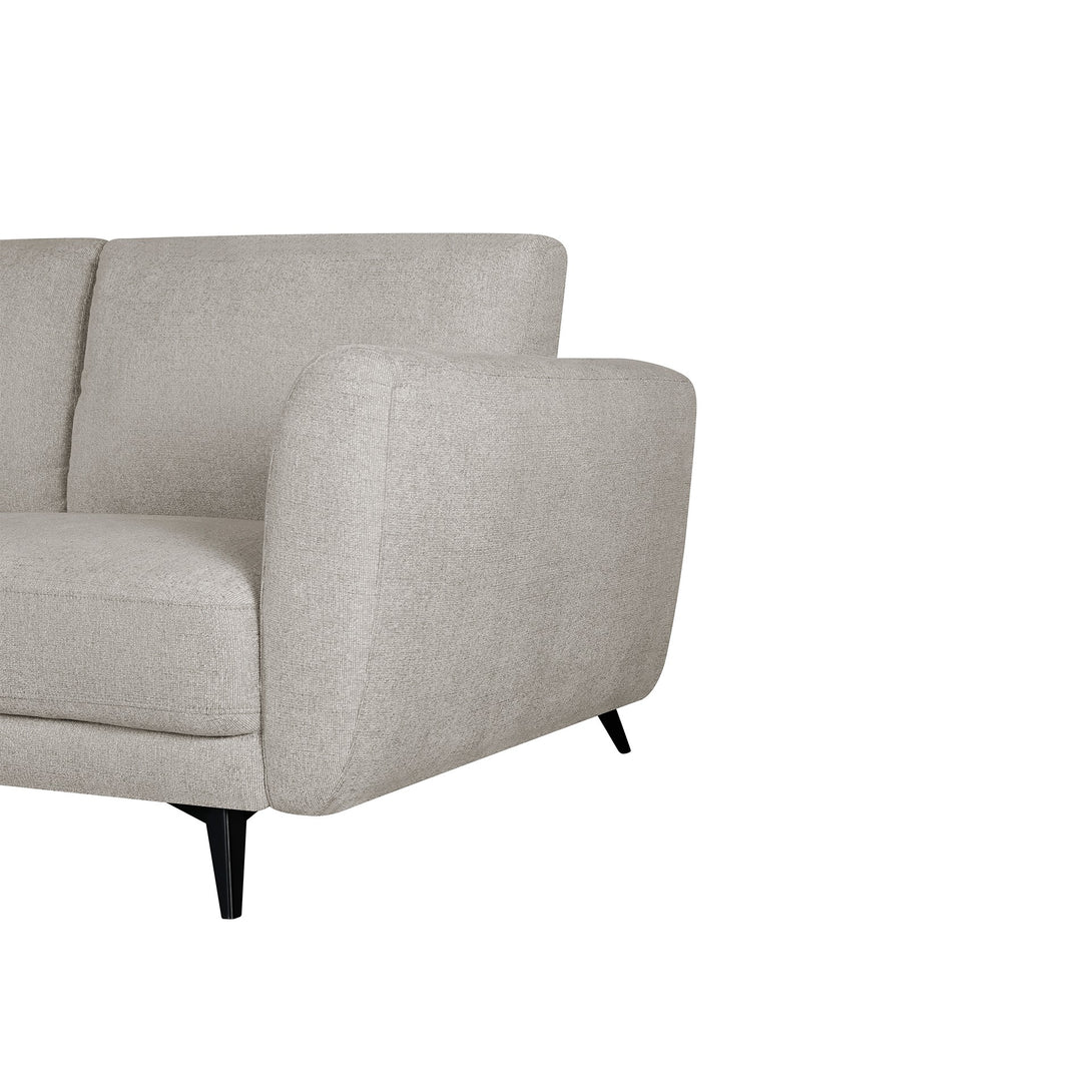 Rivel Chenille 3 Seater Sofa - Beige