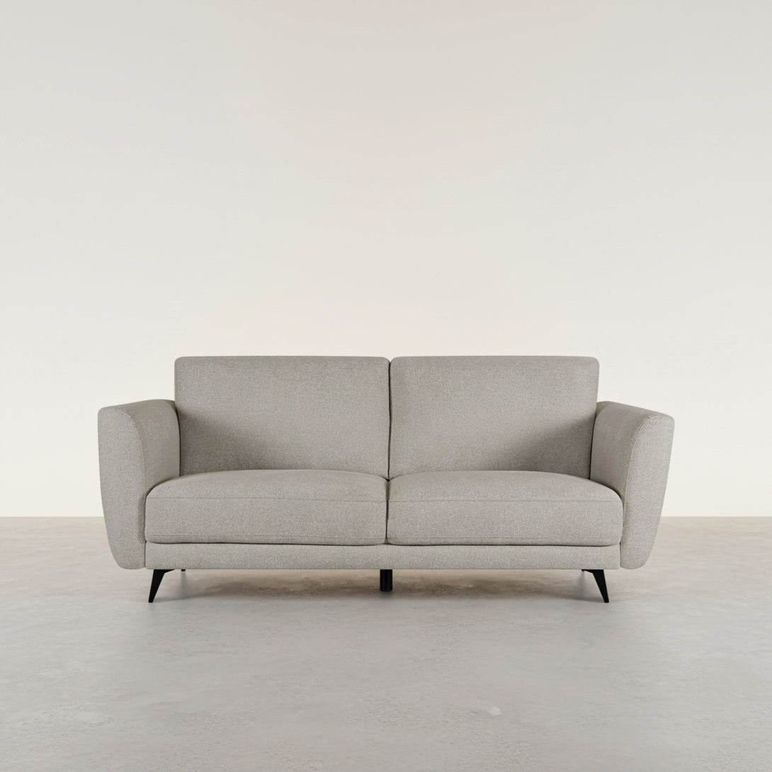 Rivel Chenille 3 Seater Sofa - Beige