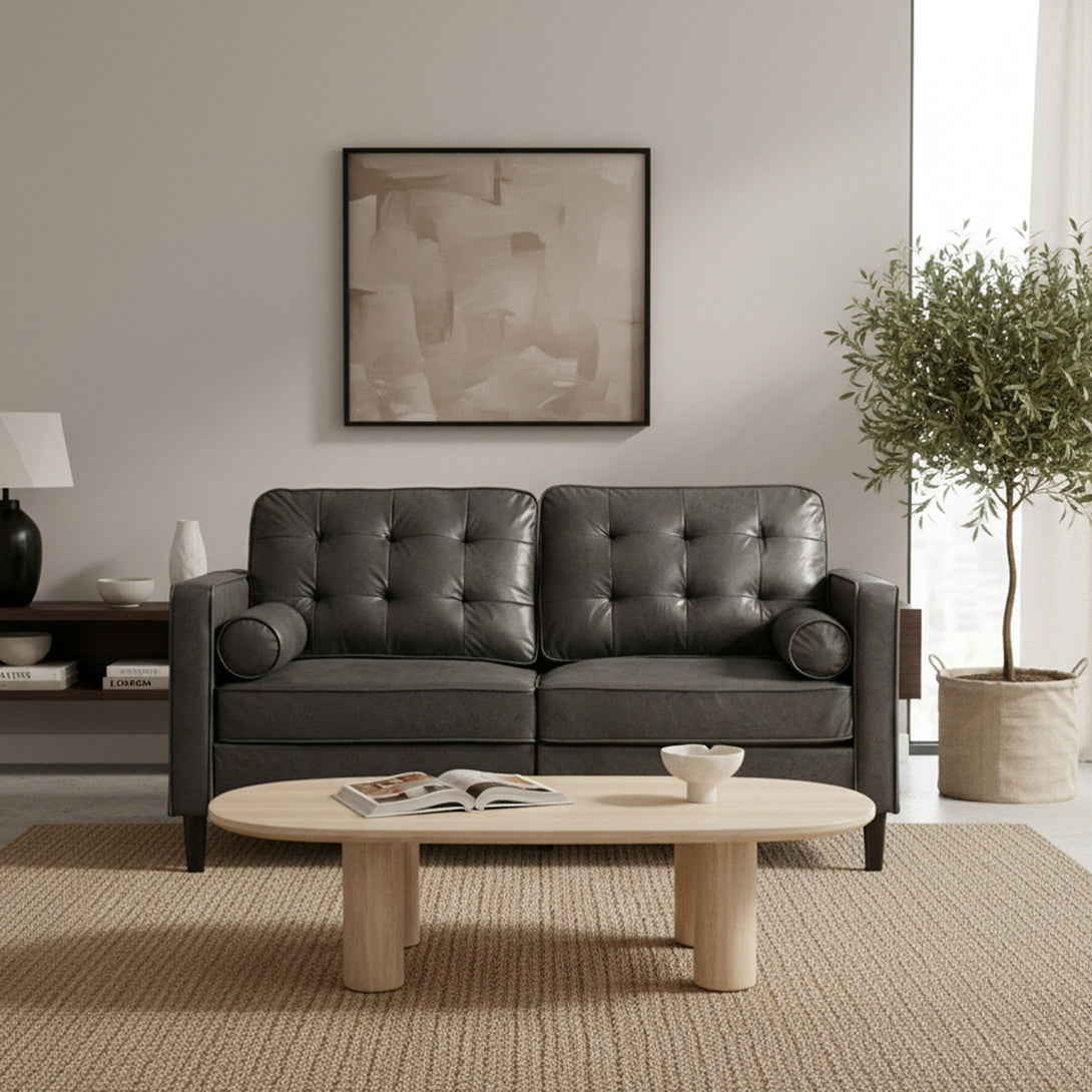 Apex 2 Seater Sofa - Dark Grey