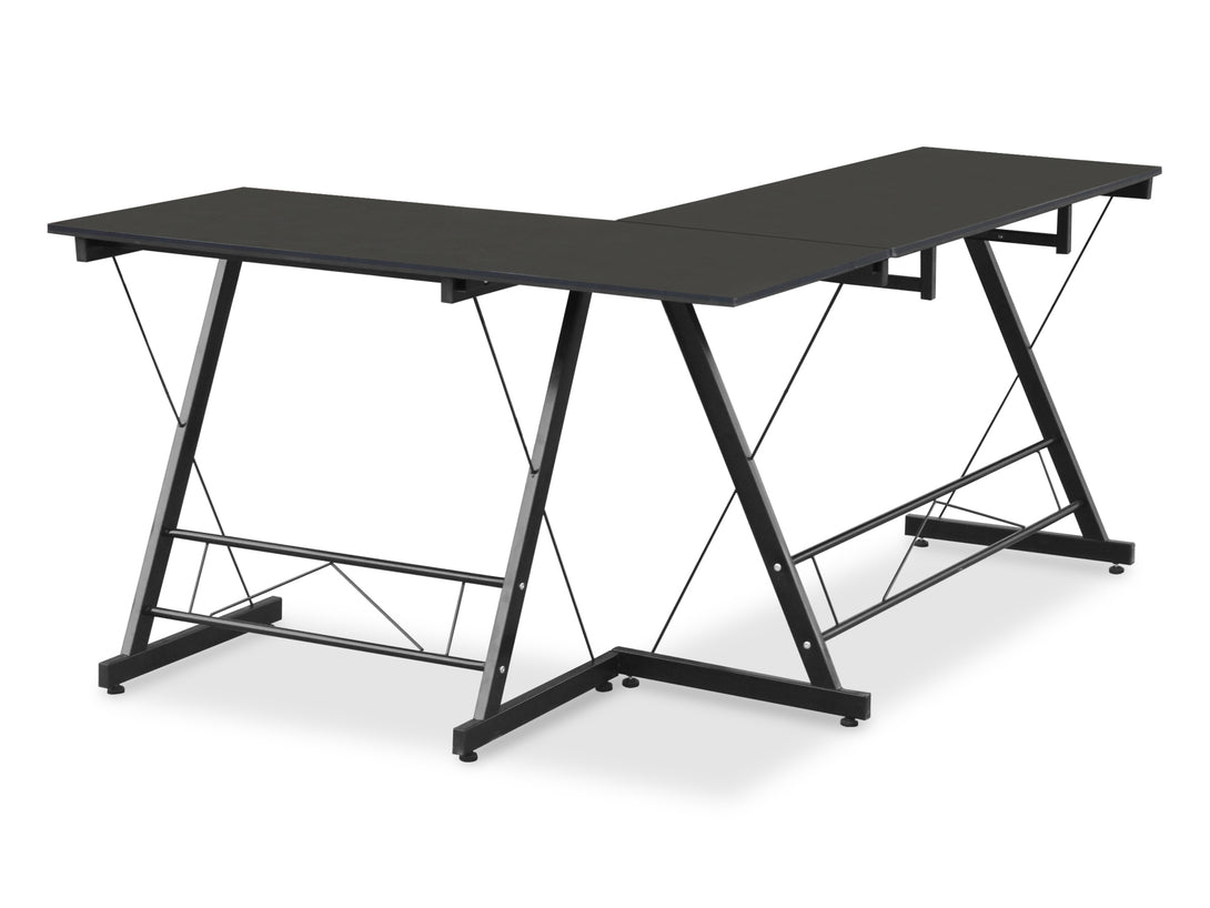 Emerson Computer Desk Corner Desk - Black