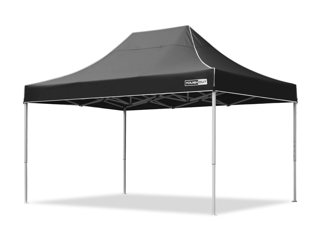 Toughout Thunderstorm Gazebo 3x4.5m - Black