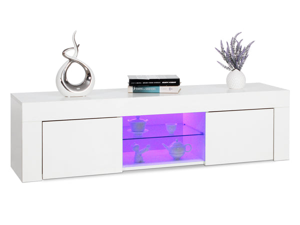 Maize 1.3m Entertainment Unit - White