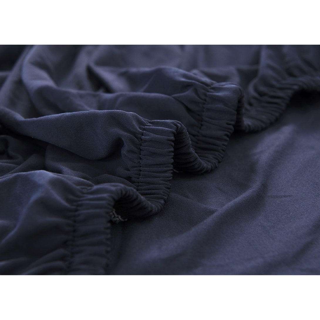 Single Seater Sofa Couch Cover 90-140cm - Navy