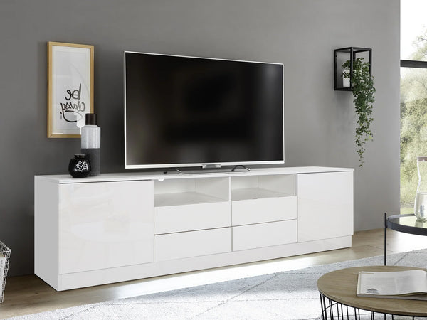 Antler 1.8m Entertainment Unit - White